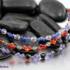 außergewöhnliche Kette lilagrau & schwarz, tansanite - unbeschreiblich schöne Farbe - elegante Halskette auf Wunschlänge Bild 6
