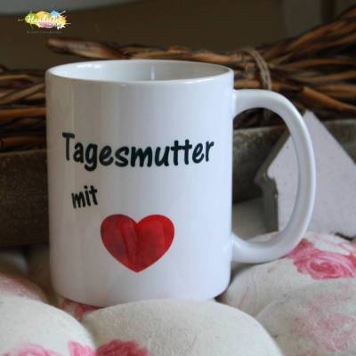 Tasse - Tagesmutter mit Herz