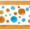 ECO Kinderbordüre: Aquarell Dots - Nr.1 - mehrfarbig - 10 cm Höhe Bild 8