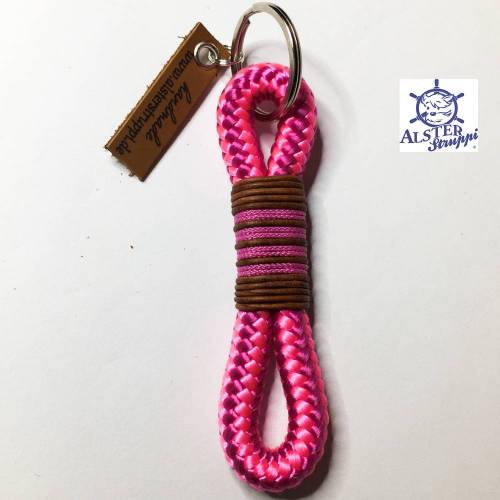 Schlüsselanhänger pink schön um einfach mal Danke zu sagen