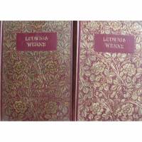 Goldene Klassiker-Bibliothek-Ludwig Werke Band 1 bis 4 in 2 Bänden Bild 1