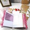 Junk Journal, Weihnachten, Geschenk Box, Treasure Book, Bullet Journal, Tagebuch, Handmade Book, Bild 3