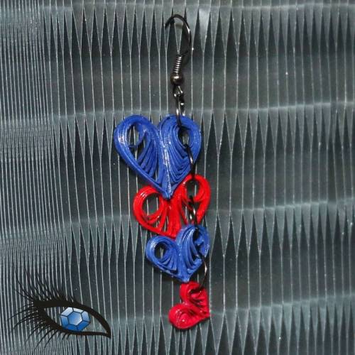 [2019-q-0128] Einzelner Quilling - Ohrhänger