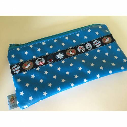 tolles Schlampermäppchen kleiner Pirat Sterne