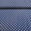 Jersey Baumwoll Jersey Verena Punkte  Dots Tupfen 3 mm dunkelblau - weiß, Oeko-Tex Standard 100(1m/13,-€) Bild 3