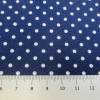 Jersey Baumwoll Jersey Verena Punkte  Dots Tupfen 3 mm dunkelblau - weiß, Oeko-Tex Standard 100(1m/13,-€) Bild 4