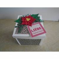 Geldgeschenk zu Weihnachten Explosionsbox Weihnachten Geschenkverpackung Weihnachtsgeschenk Geschenk Bild 1