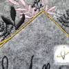 Mutterpasshülle Filzhülle Mutterpass Hexagon Blumen rosa Bild 4