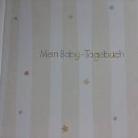 Besticktes Babyalbum/Babytagebuch aus Filz Giraffe Bild 7