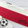 Geschenkverpackung Fußball Ticket rot Einladung personalisierbar Bild 6