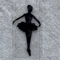 Bügelbild - Ballerina / Tänzerin - viele mögliche Farben Bild 1
