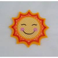 Lachende Sonne, Applikation Bild 1