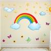 006 Wandtattoo Kinderzimmer Regenbogen Sonne Wolken Sterne Sticker - in 6 Größen - Kinderzimmer Sticker Babyzimmer Wandaufkleber Bild 4