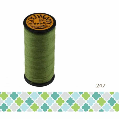 Goldmann Nähgarn Farbton 247 Mittelgrün