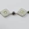 Zartes grün mit weiss - handgefädelte Halskette im eleganten Style Bild 4