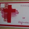 Enladungskarten zur Konfimation Junge Mädchen Einladungen Kreuz Einladung Kommunion Einladungskarte Farben nach Wahl Bild 2