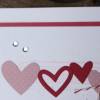 Liebeskarte, Karte zum Valentinstag, Hochzeitskarte - Herzenreihe Bild 2