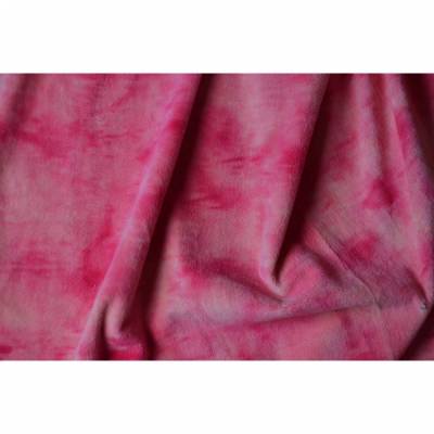 kuschelweicher Webpelz pink rosa Batik 50 cm x 150 cm Farbverlauf