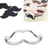Ausstechform Mustache,  Edelstahl, Plätzchen, Form für Gebäck, backen, Formen, 33x105 Bild 1
