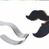 Ausstechform Mustache,  Edelstahl, Plätzchen, Form für Gebäck, backen, Formen, 33x105 Bild 2