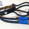 Leine Halsband Set blau, für mittelgroße Hunde, verstellbar Bild 2