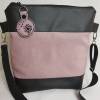Handtasche Pusteblume Umhängetasche Pusteblume rosa Kunstleder mit Anhänger Tasche handmade … Bild 5