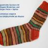 Socken Gr.38/39, Damensocken, Wollsocken gestrickt, Ringelsocken, Ringelsocken, bunte Damensocken, handgestricke Socken Bild 2