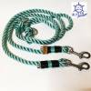 Leine Halsband mit Zugstop Set mint, für mittelgroße Hunde, verstellbar Bild 7