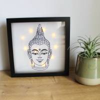 ABVERKAUF Leuchtbild "Buddha" aus der Manufaktur Karla Bild 1