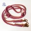 Leine Halsband Set rosa braun rosegold, für Hunde, verstellbar Bild 6