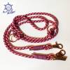 Leine Halsband Set rosa braun rosegold, für Hunde, verstellbar Bild 8