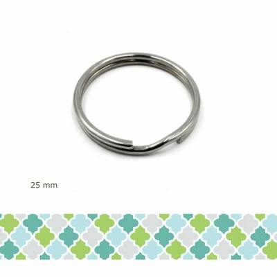 50 Schlüsselringe 25mm