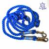 Leine Halsband Set natur royalblau, für Hunde, verstellbar Bild 9