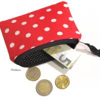 Minitasche Minibörse Geldbeutel Schlüsseletui  *Rockabilly*red Bild 2