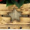 Rustikale Blumenkiste Weihnachtsgeschenk Vintage Holzkiste mit Stern Obstkiste für Blumen Geschenkkorb Blumentopf aus Holz Weihnachtsstern Bild 6