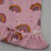 LETZE GRÖßEN 92,104 verspieltes langes Kleid mit Rüschen aus BIO Baumwolle Stoffdesign von Lillemo (Lillestoff) Bild 2