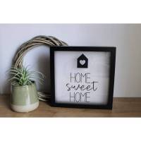 ABVERKAUF Leuchtbild "Home Sweet Home" aus der Manufaktur Karla Bild 1