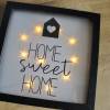 ABVERKAUF Leuchtbild "Home Sweet Home" aus der Manufaktur Karla Bild 4