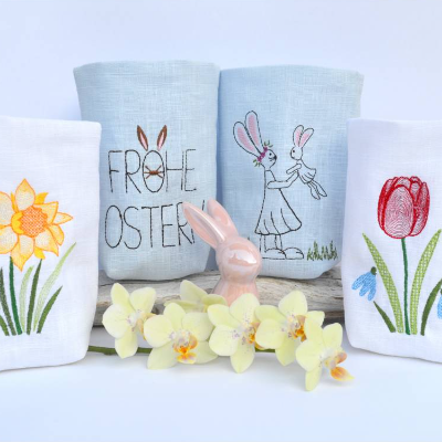 ITH Beutel Lichterbeutel Ostern 13x18cm