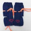 Handgestrickte Yoga Socken für Babys Bild 3