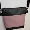 Handtasche Pusteblume Umhängetasche  Pusteblume rosa schwarz  Kunstleder mit Anhänger Tasche Geschenk Bild 4