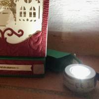 Diorama-Weihnachtskarte mit Lichtsockel und Mini-LED-Beleuchtung - Anfertigung nach Kundenwunsch Bild 4