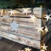 VINTAGE WEIHNACHTSBAUMSTÄNDER Christbaum Ständer aus Holz alte Rustikale OBSTKISTE Weihnachtsdeko Holzkiste Baumhalter Weihnachten Geschenk Bild 4