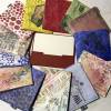 Hippe Geldbörse aus Tyvek - cremefarben,  handkoloriert Bild 7