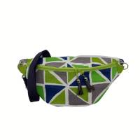 Gürteltasche "Tine" in grün - modische, trendige Cross-Bag in einer tollen Farbkombination * Bodybag Bild 1