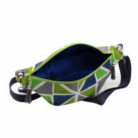 Gürteltasche "Tine" in grün - modische, trendige Cross-Bag in einer tollen Farbkombination * Bodybag Bild 4