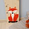Kindermesslatte "Kleiner Fuchs" aus Holz Bild 2