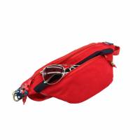 Gürteltasche "Tine" in rot-  modisch, praktisch, vielseitig, Bauchtasche, Crossbag, Bodybag Bild 2