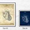 The Heart - Patent-Style - Anatomie-Poster Bild 5