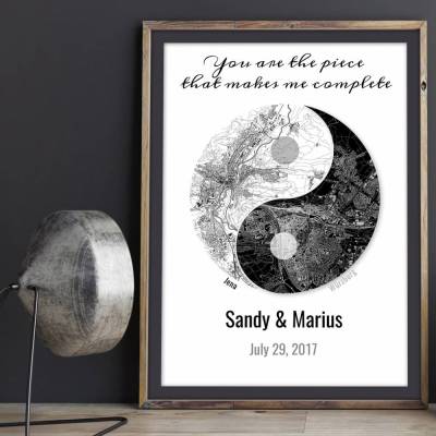 You make me complete! - Kunstdruck